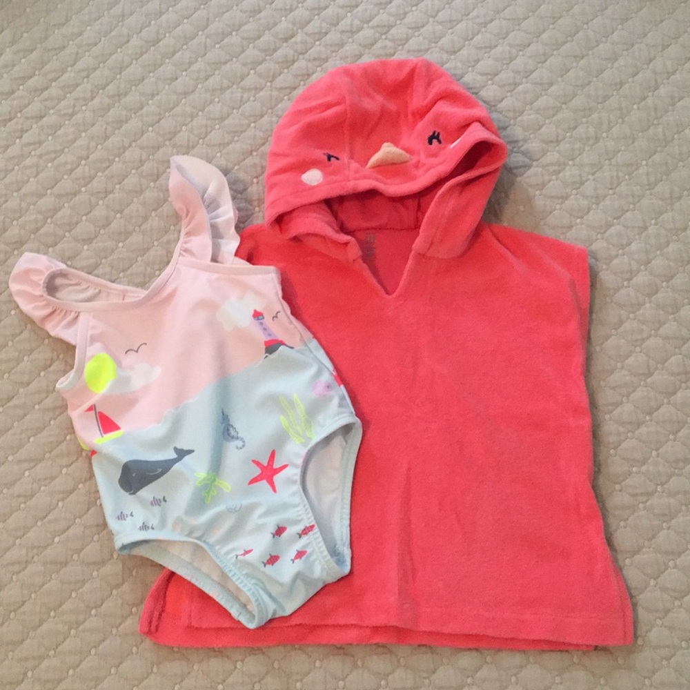 Baby GAP flutter sleeve bathing suit!